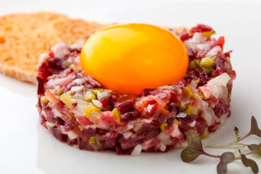 Receta de Tartar de jamon iberico