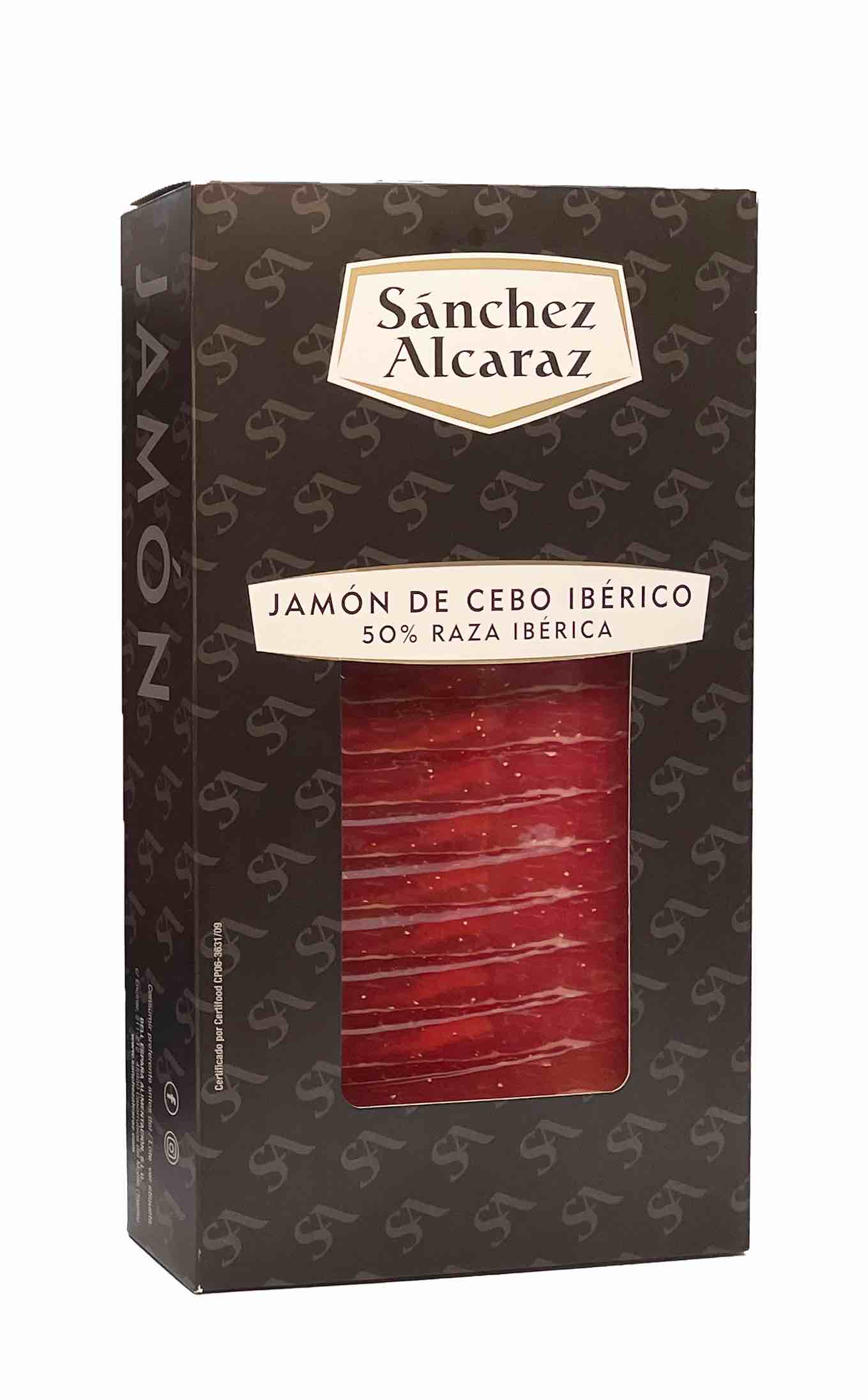 estuche regalo jamon navidad